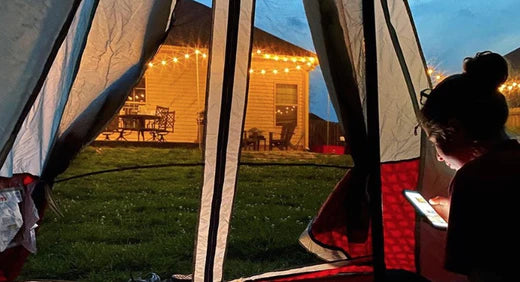 裏庭のキャンプのコツ