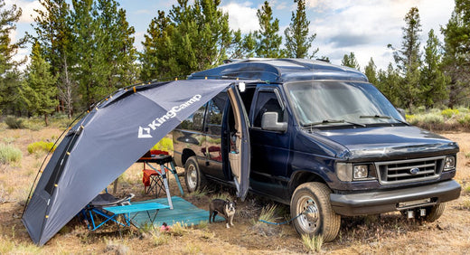 KingCampのトップピクニックテント