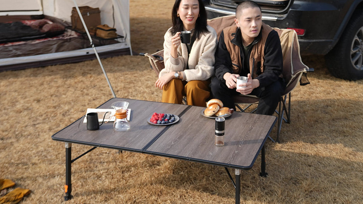 アウトドアテーブル ガラス・金属製 中型 ガラス繊維テーブル – kingcampoutdoor.co.jp