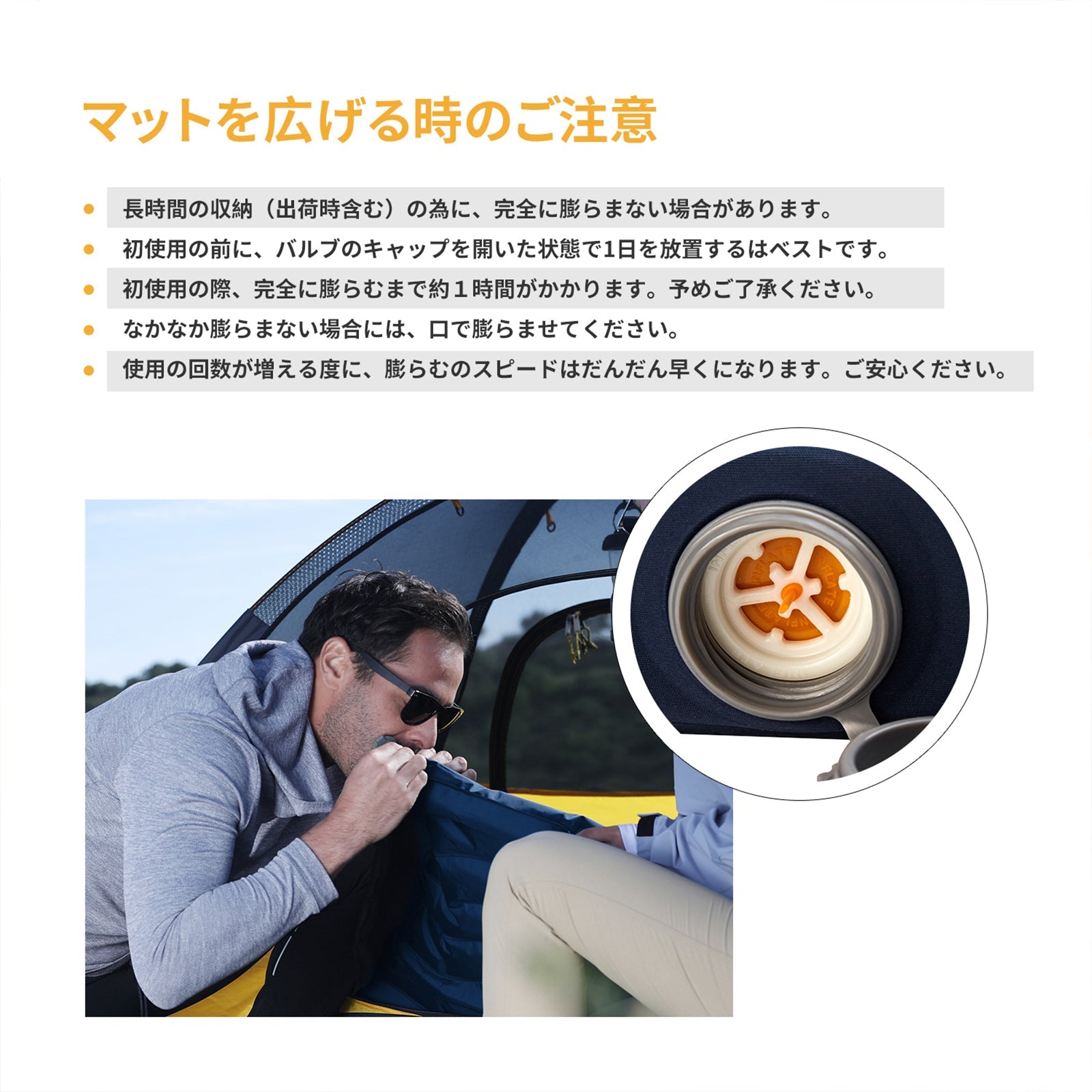 KingCamp キャンプ用セルフインフレーティングスリーピングパッド 超厚ダブル?シングルフォームマットレス