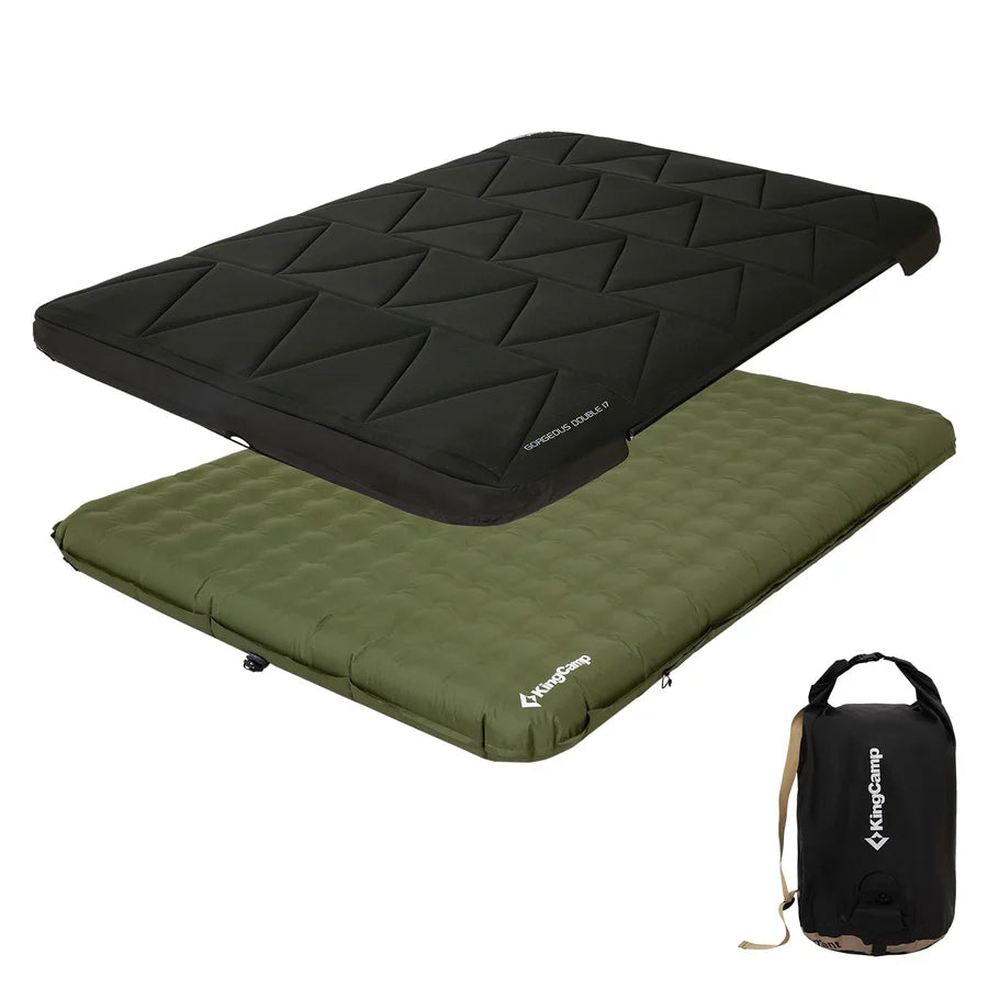 kingcamp マット　シングル　ダブルサイズセット kingcamp マット シングル ダブルサイズセット 楽天市場