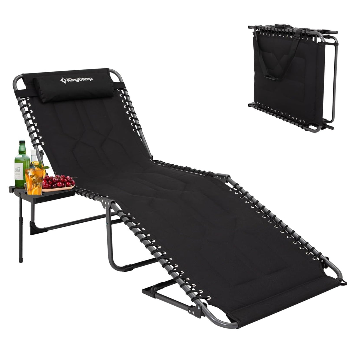 KingCamp サマーベッドワイド折りたたみアウトドアコットビーチ