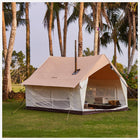 【フレーム厚1.2mmに強化】【2025 NEW】KingCamp ロッジ型テントポリコットン2-4人用ファミリーテント