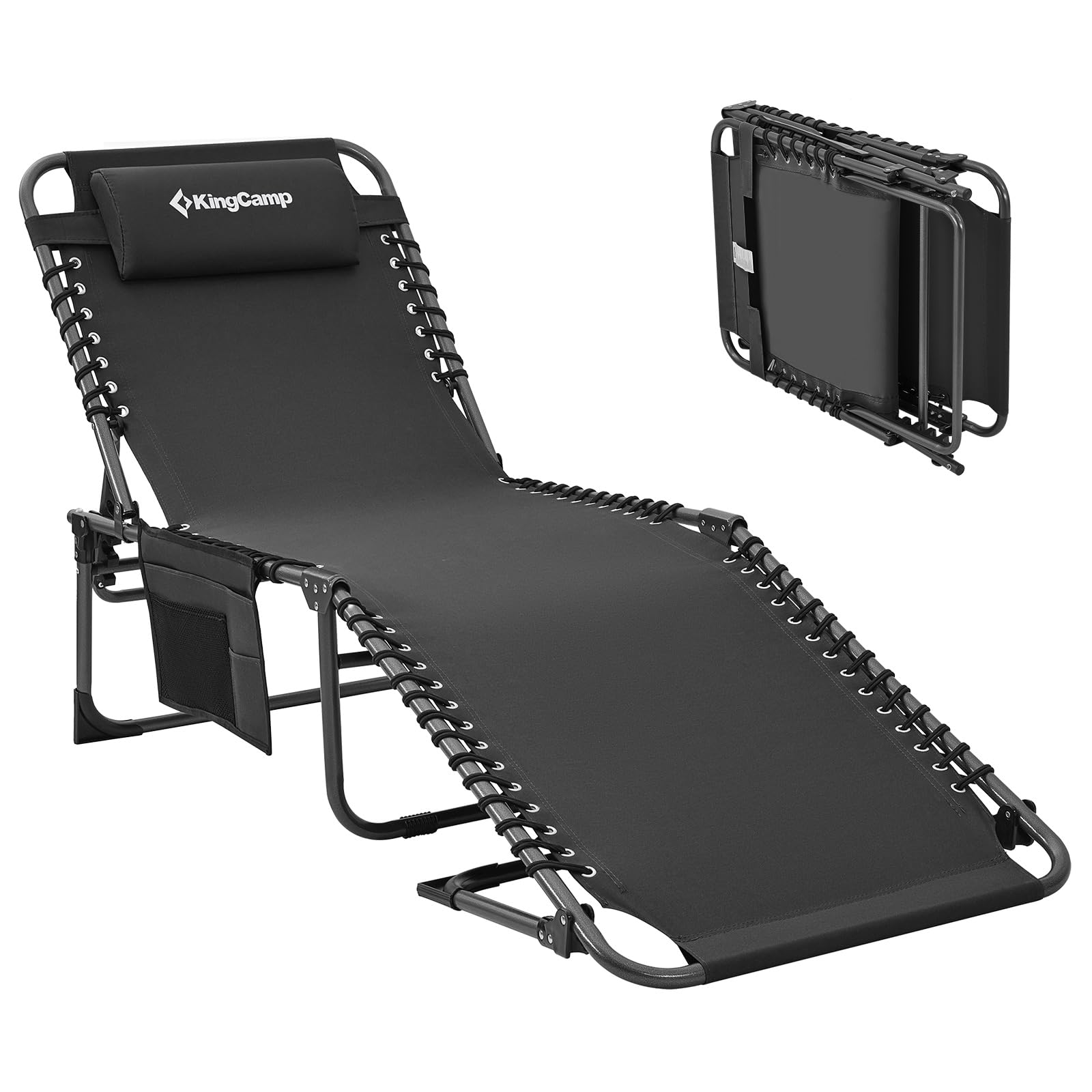 KingCamp サマーベッド 折畳み 3way 5段階調節