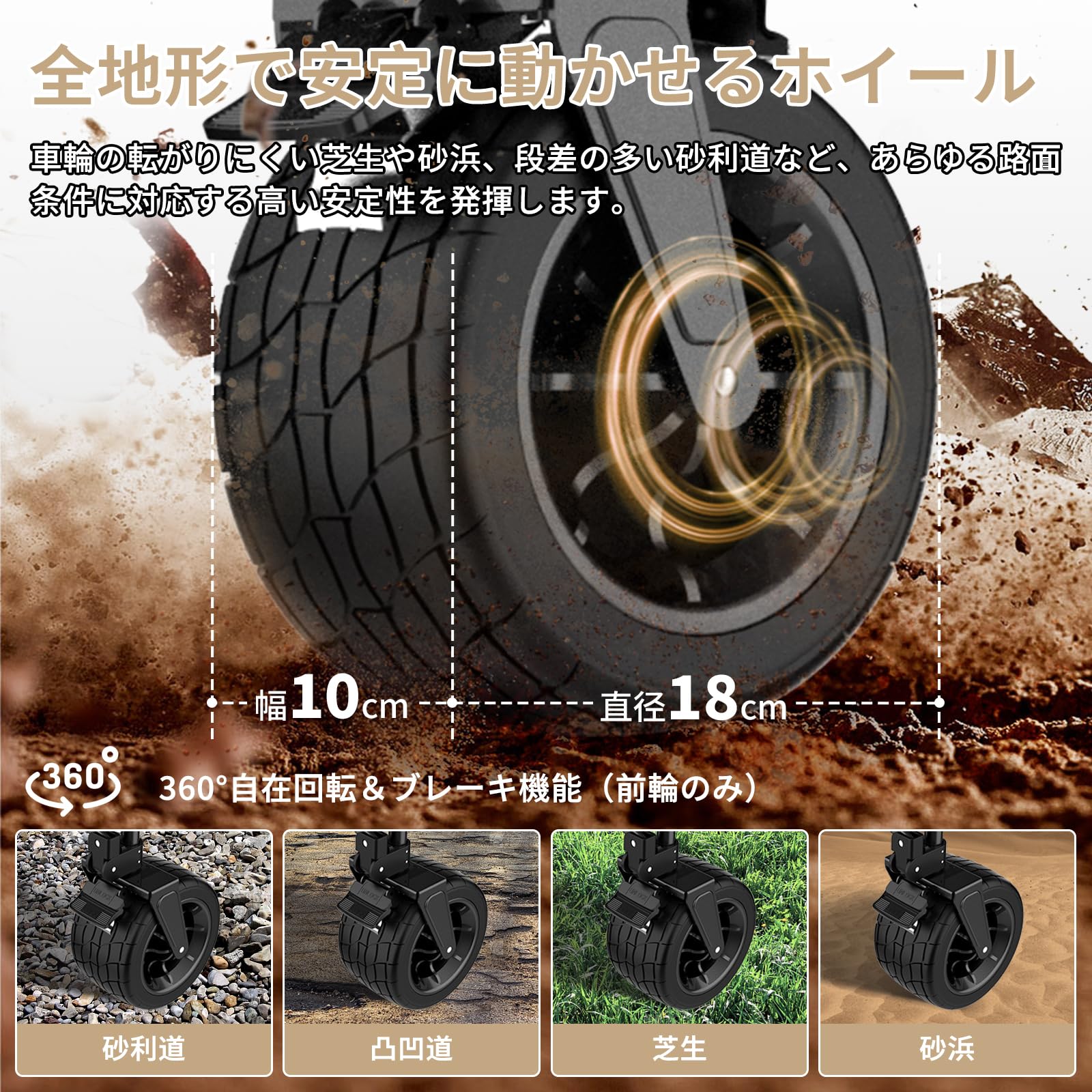 【2025 NEW】KingCamp キャリーワゴンアウトドア折りたたみ3WAY使用キャリーカート