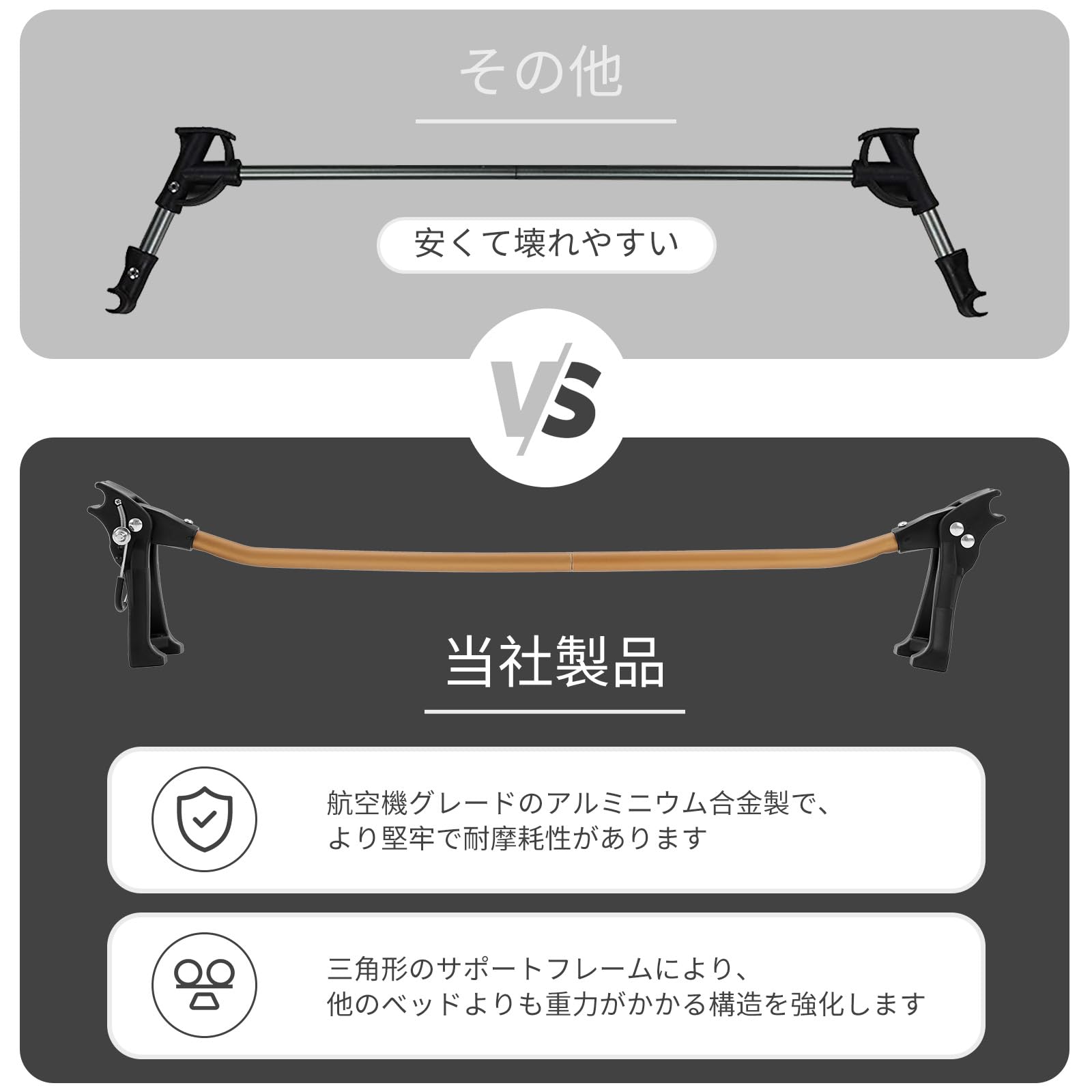 KingCamp 超軽量 アウトドアベッドコット