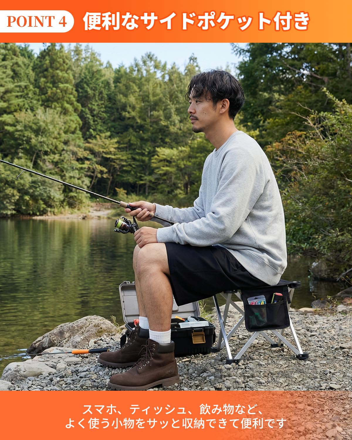 【2026 NEW】KingCamp MoriLite Arlu M 超軽量 コンパクトチェア