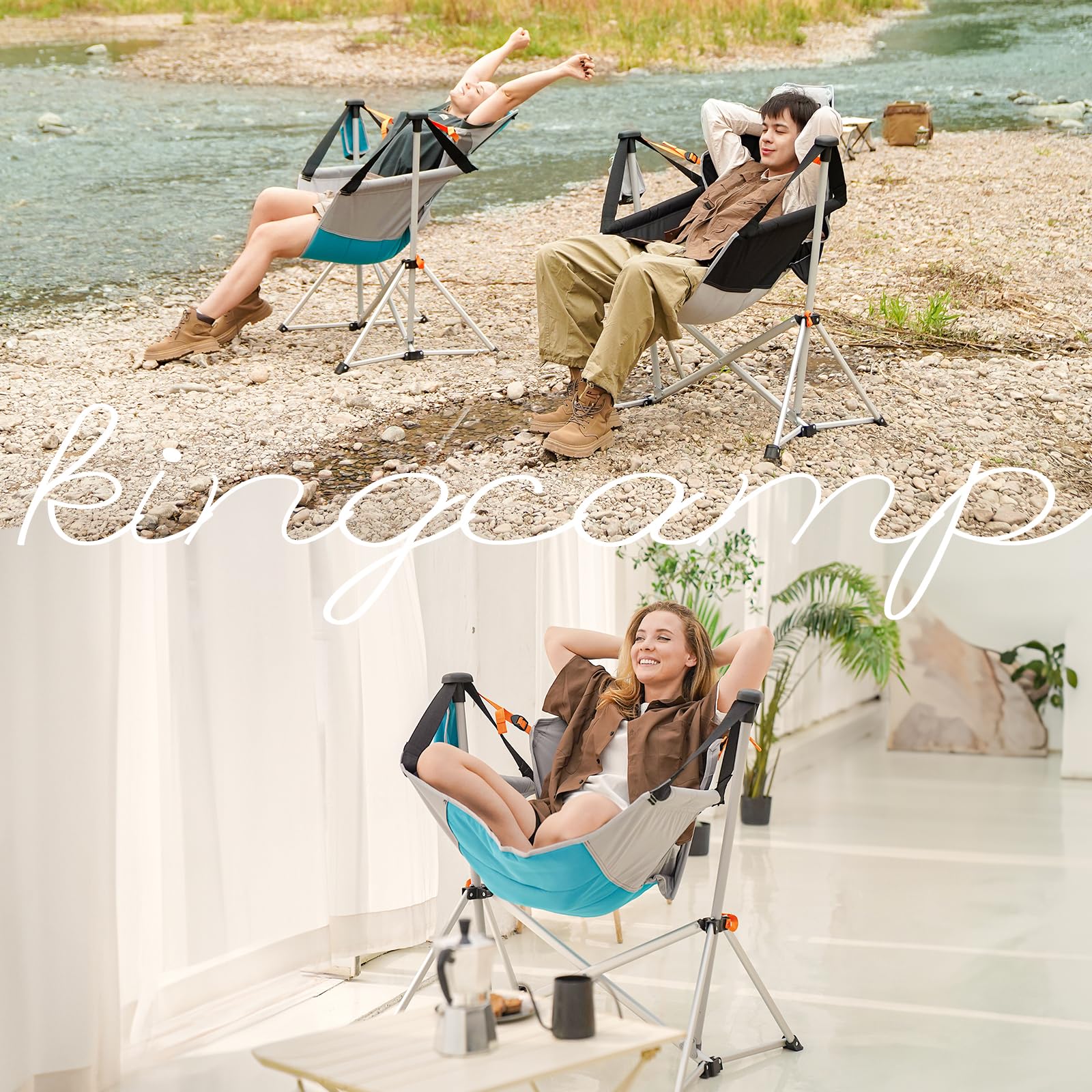 KingCamp ハンモックチェア 自立式