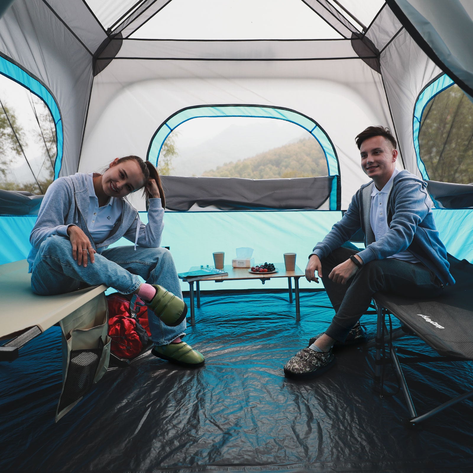 KingCamp 冬用 シューズ 滑り止め 洗濯可