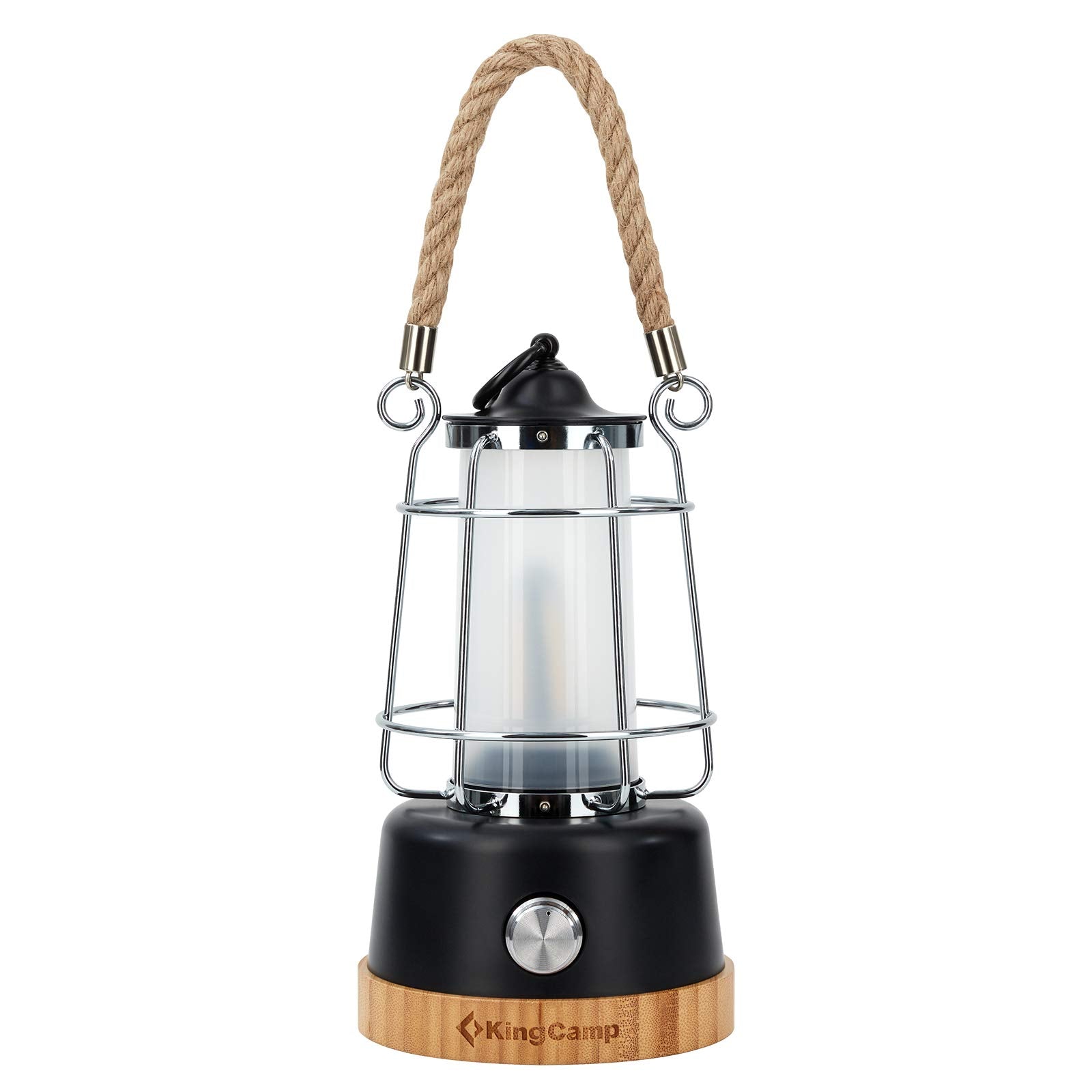 KingCamp 充電式 LEDランタン無段階調光調色 KA2107