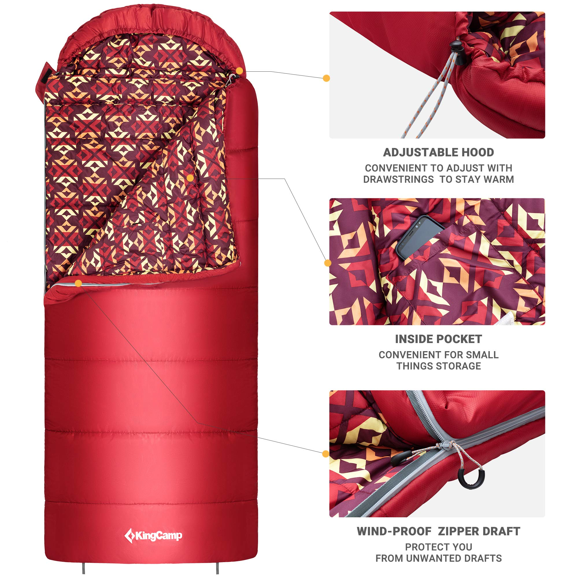 寝袋  (200 +30)×92 cm KS2001/ks2002/ks2003