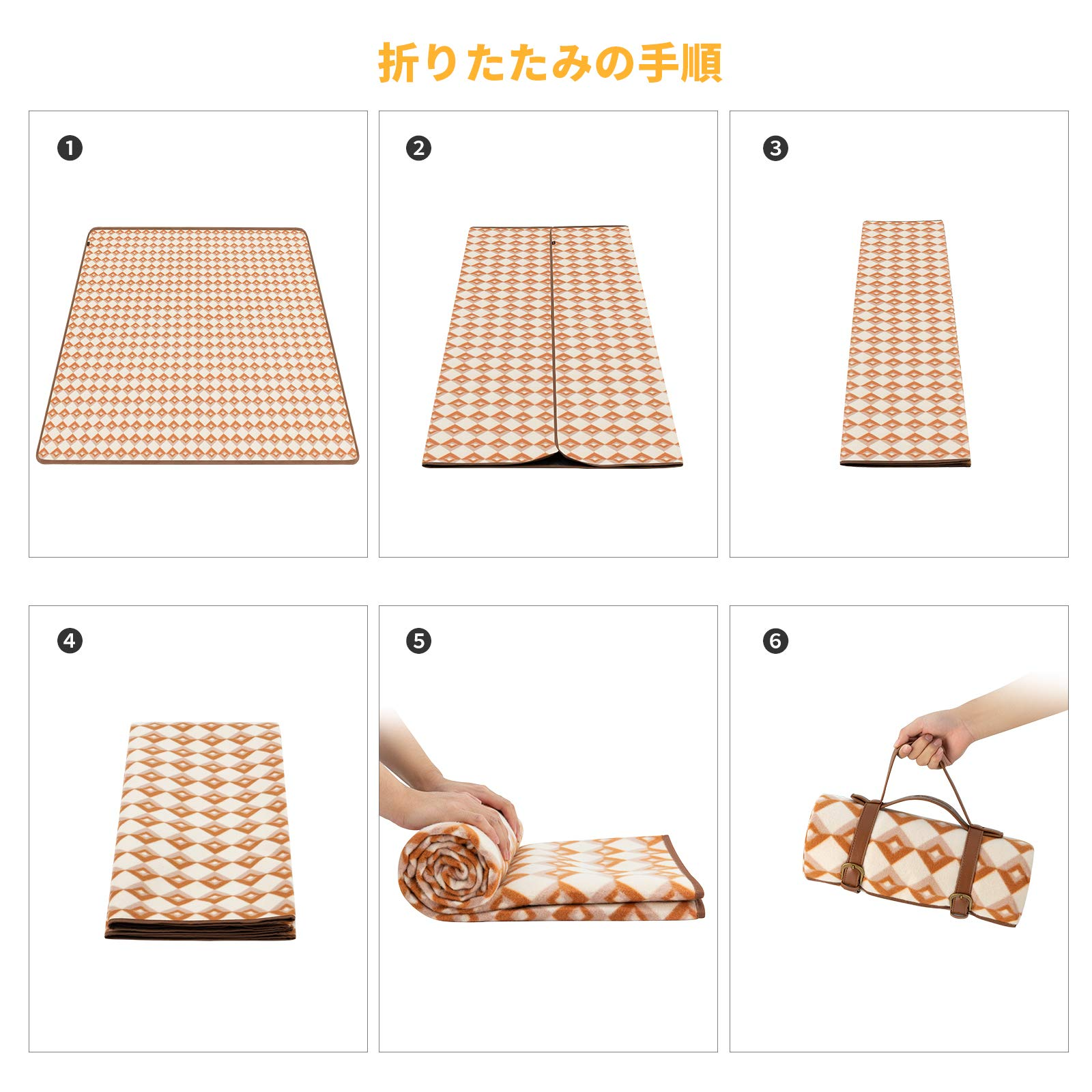 KingCamp レジャシート 底部防水 3層構造