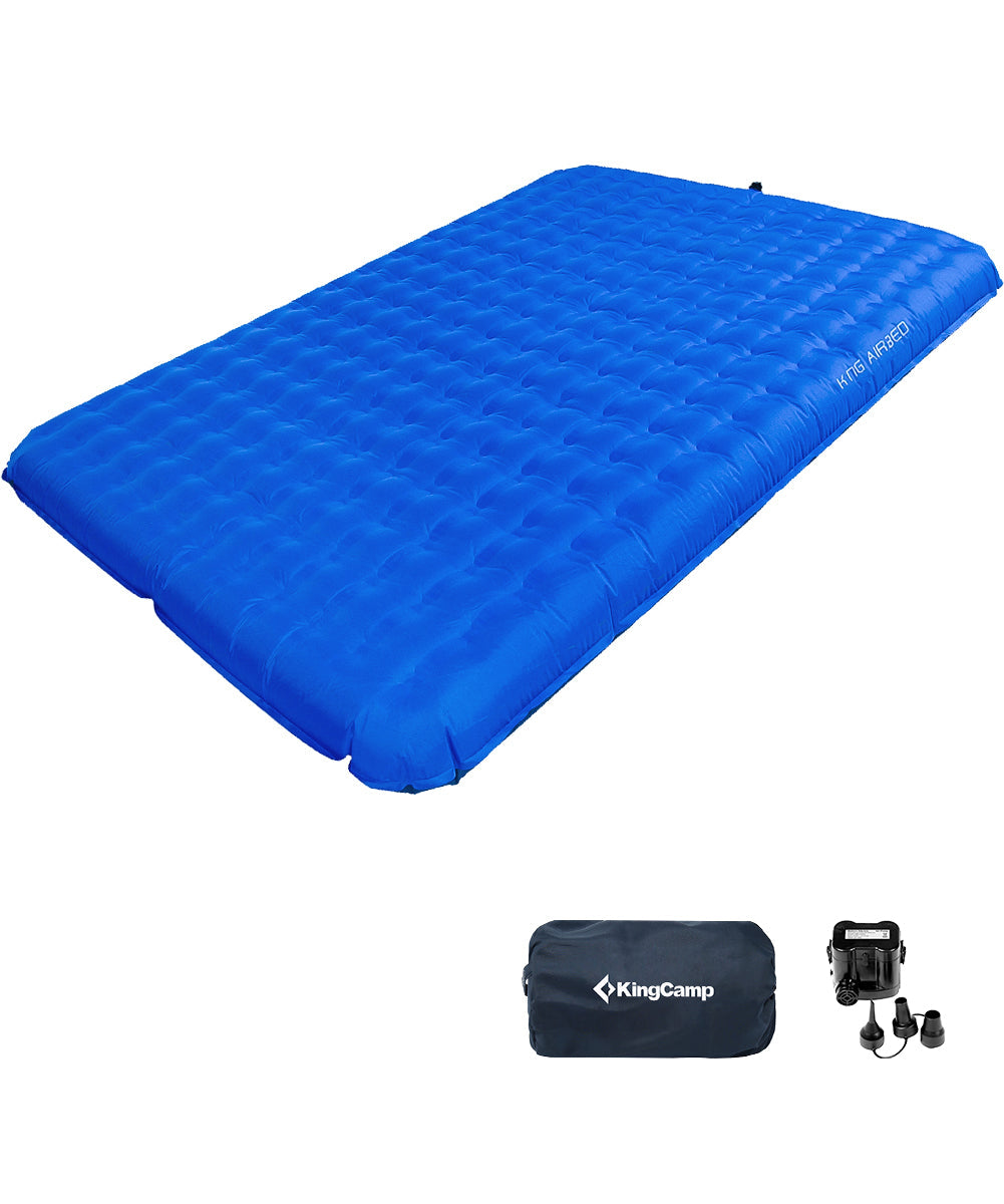 KingCamp 二人用キャンプエアマットインフレータブルパッド