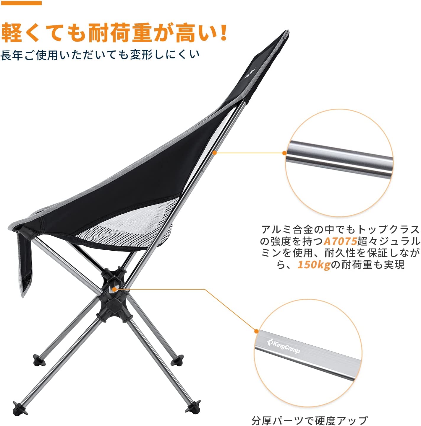 チェア 65cm×66cm×92cm KC2218