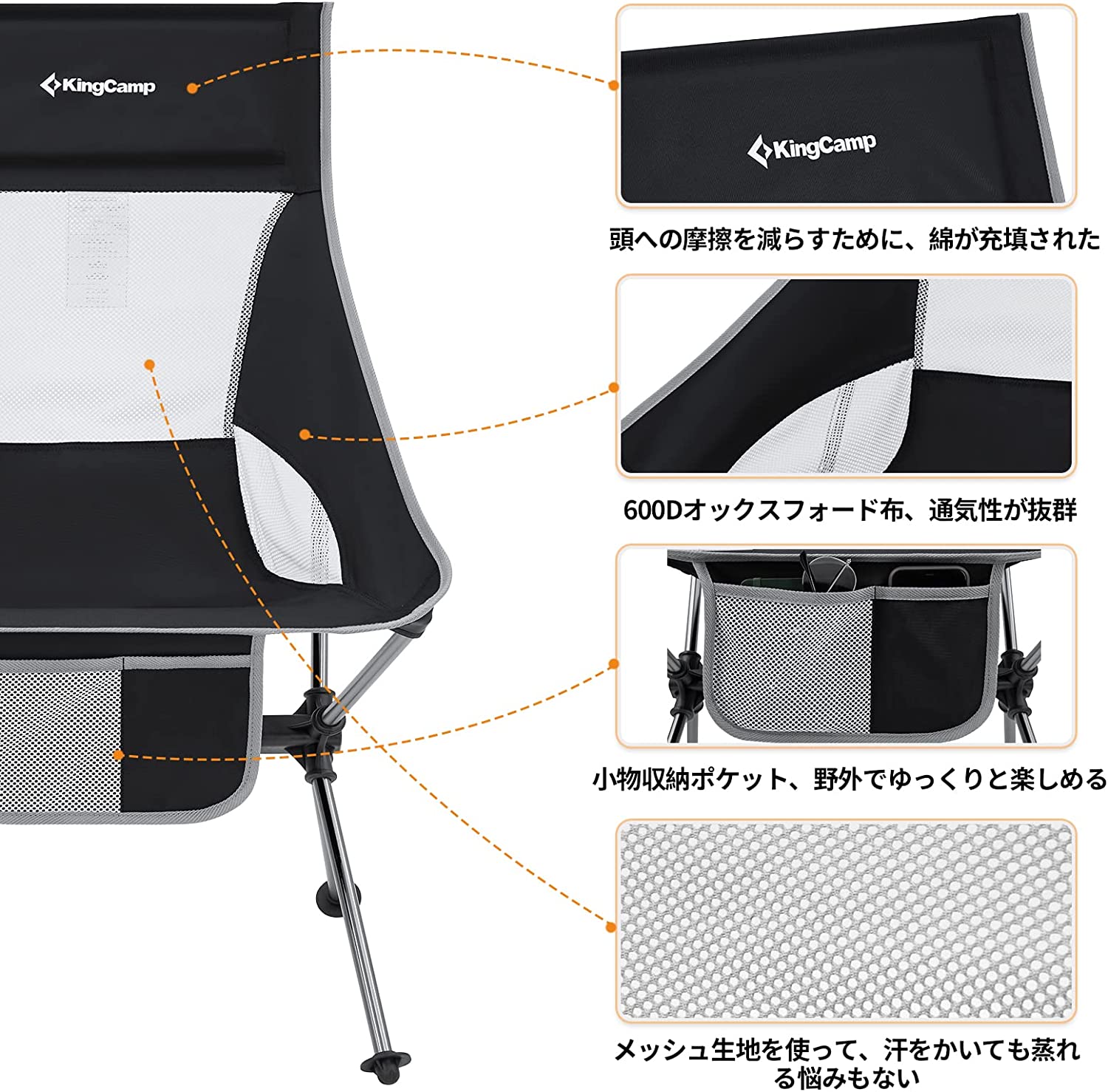 チェア 65cm×66cm×92cm KC2218