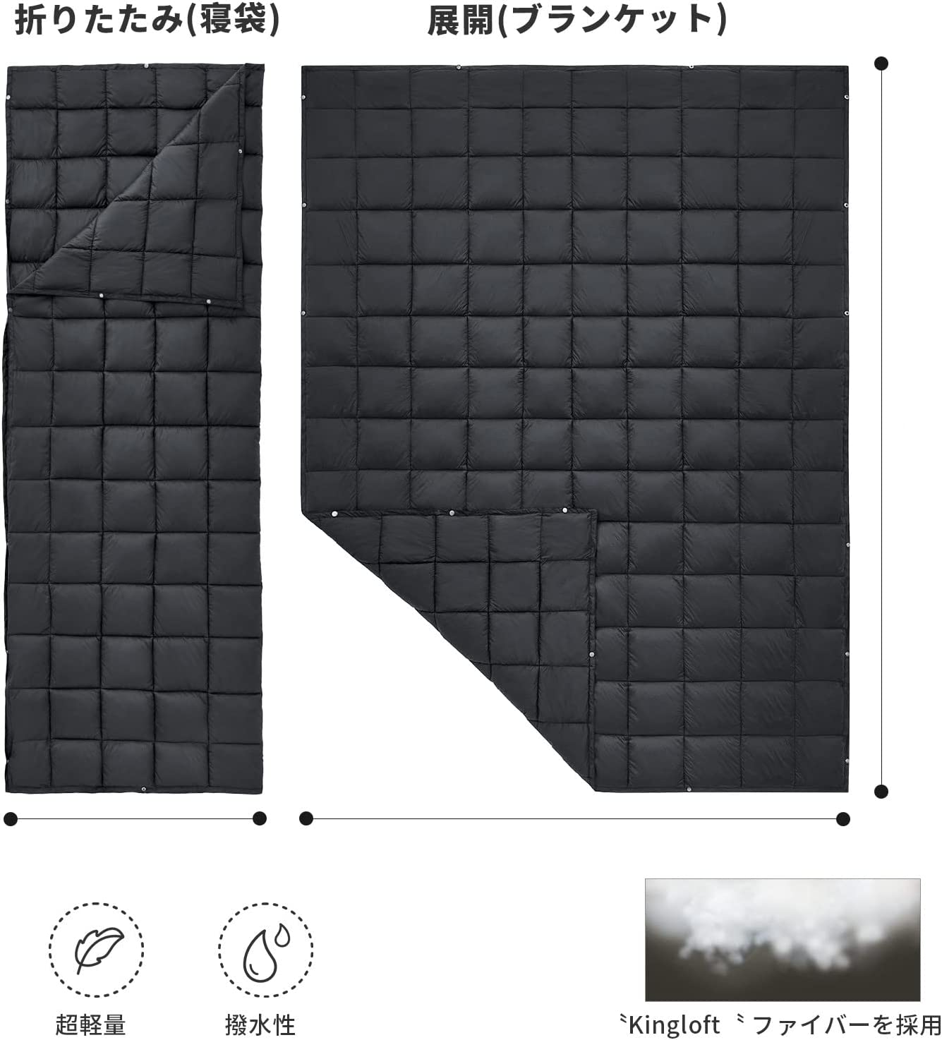 ブランケット 191×140cm KS2224