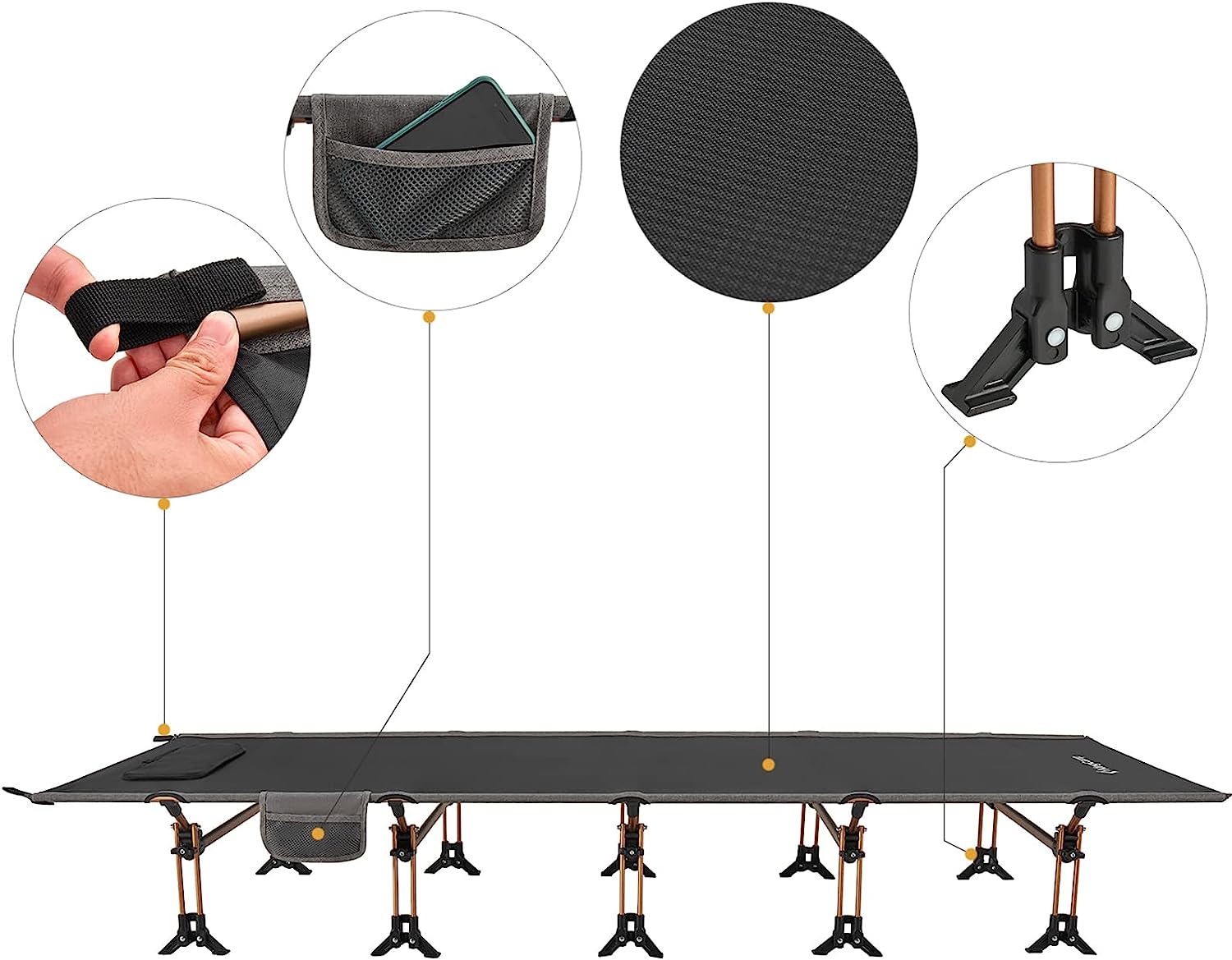 コット 200x72x30cm KC2007