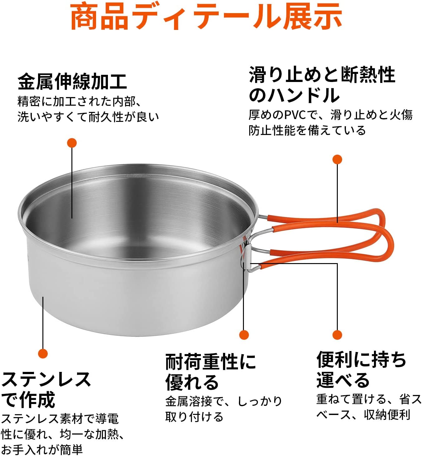 クッカーセット改良版 12点/18点セット  KA2209/2210