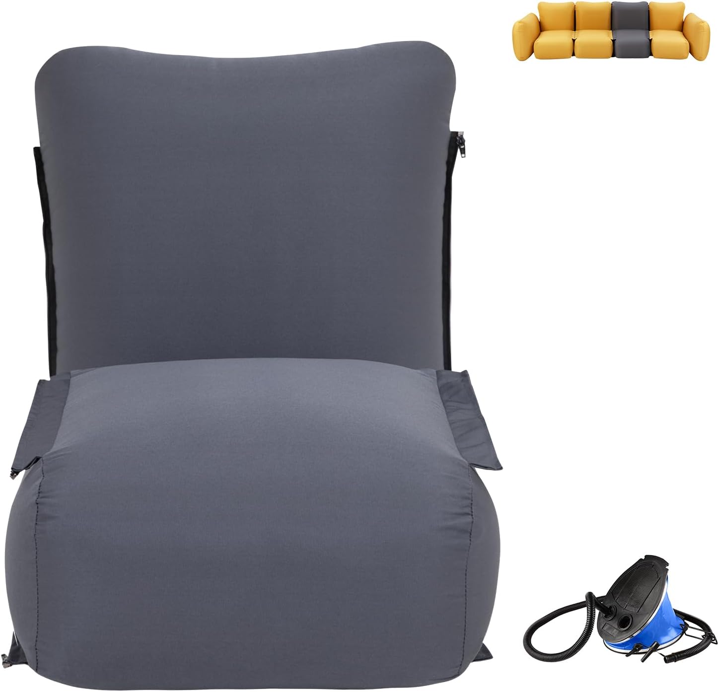 KingCamp QUBIQTRIO エアーソファー 【KingCampxJOURNAL STANDARD FURNITUREコラボ】【Makuake】