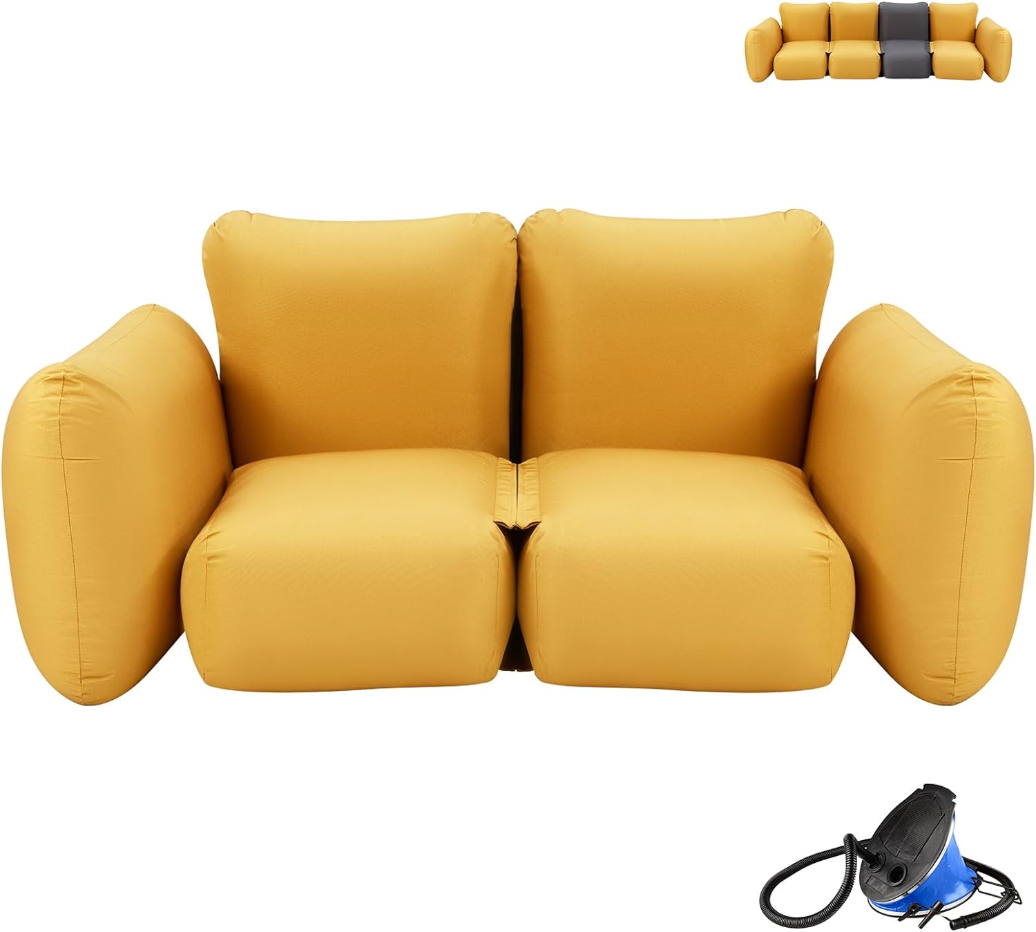 KingCamp QUBIQTRIO エアーソファー 【KingCampxJOURNAL STANDARD FURNITUREコラボ】【Makuake】