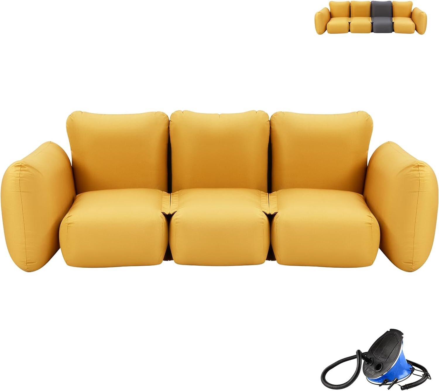 KingCamp QUBIQTRIO エアーソファー 【KingCampxJOURNAL STANDARD FURNITUREコラボ】【Makuake】