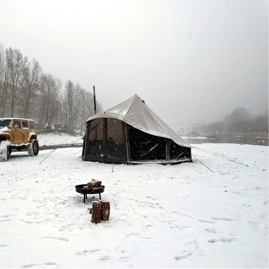 ティピーテント KINGCAMP KHAN LIGHT 400/500 KingCamp KHAN LIGHT 400/500 キャンプテント – kingcampoutdoor
