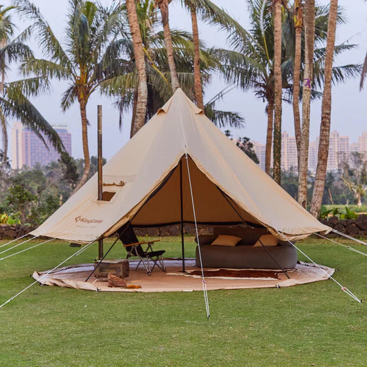 KingCampベルテントKHAN500 KingCamp KHAN C 400/500 4-Season Bell Tent – KingCamp Outdoors