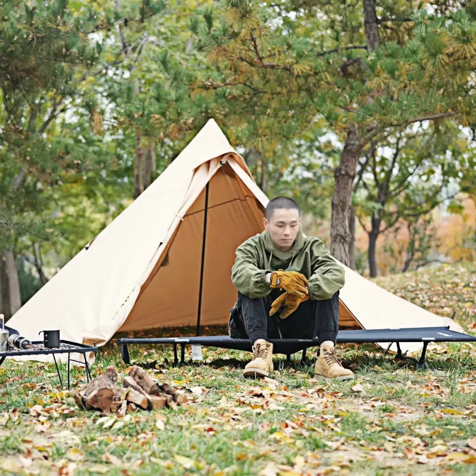 コット 190x65x17/41cm KC2027