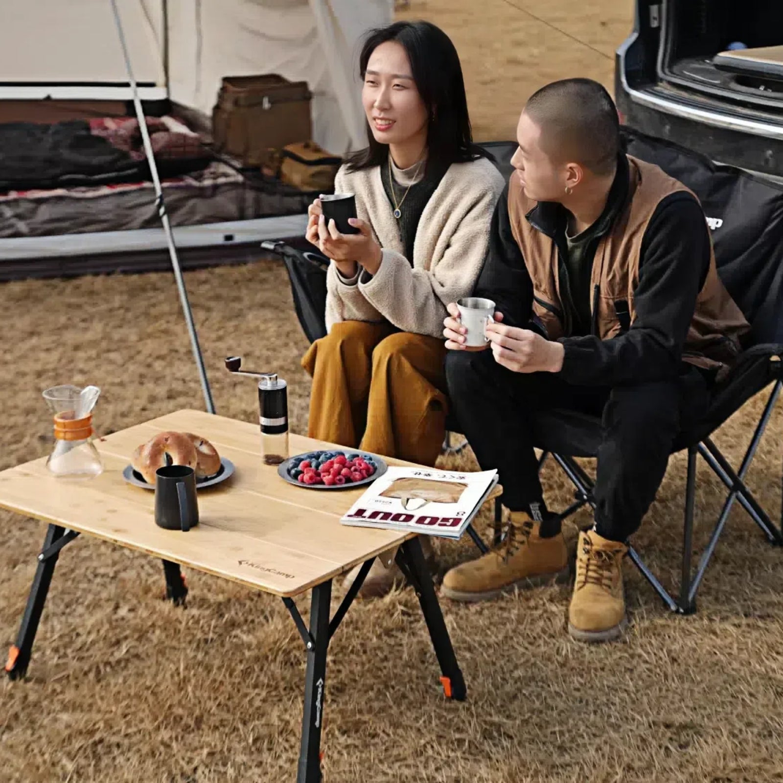 KingCamp キャンプ テーブル 折り畳み