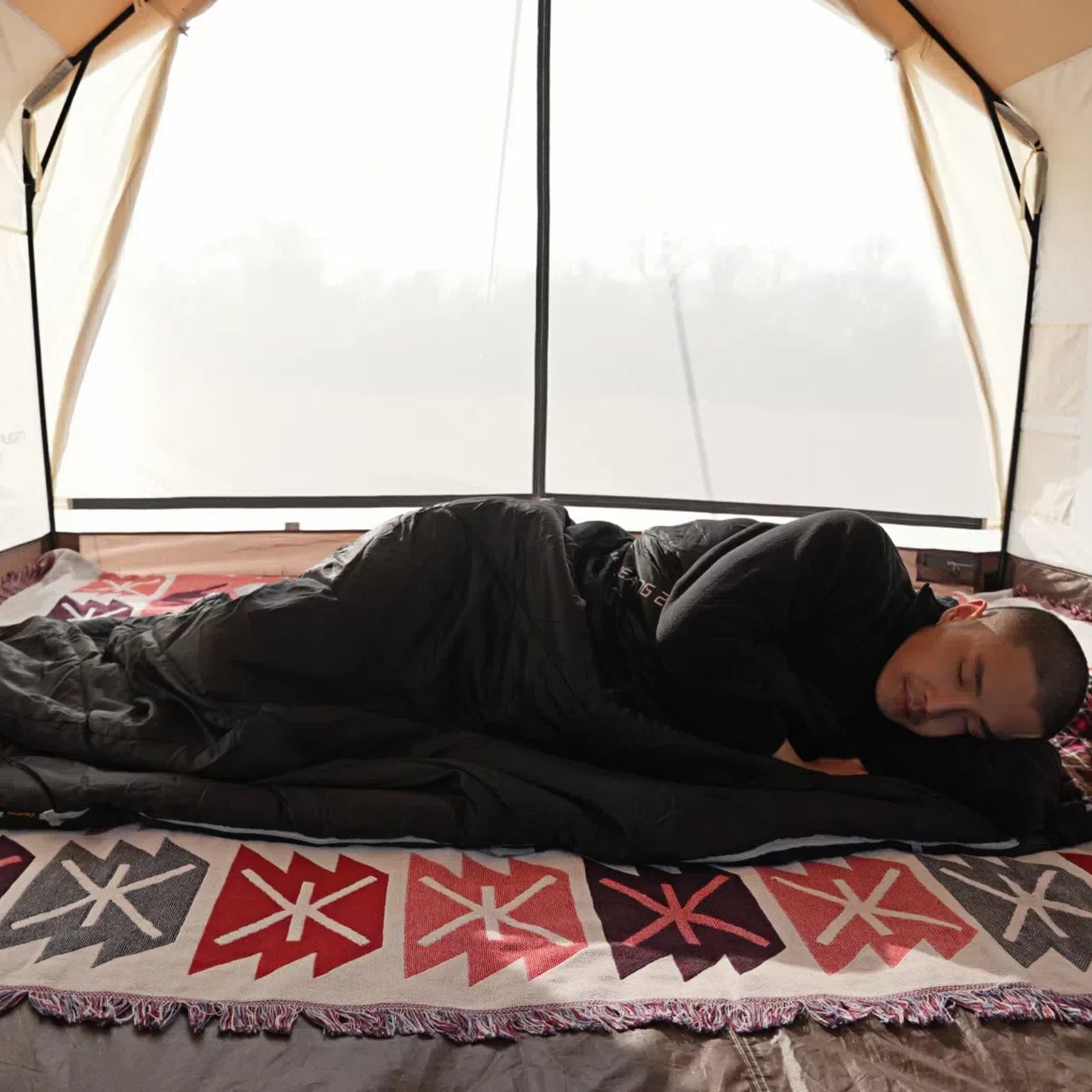 KingCamp キャンプ封筒型寝袋3段階温度調節ワイド大きいサイズ寝袋