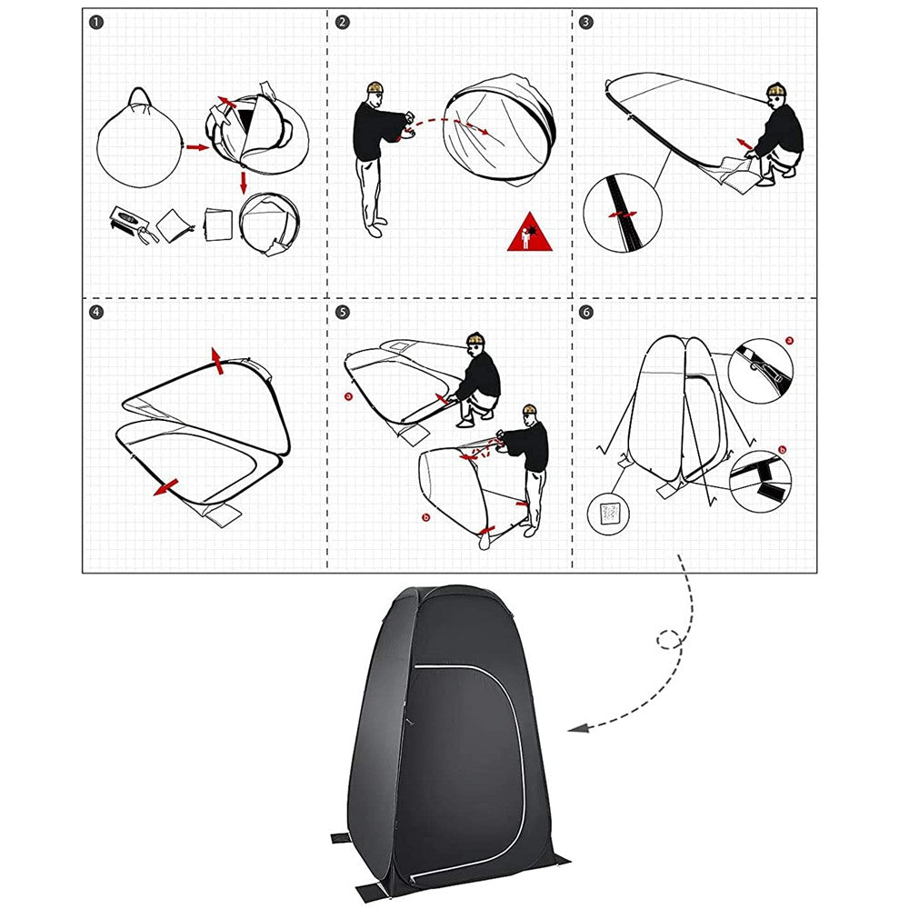 KingCamp ポップアップ多機能レジャーテント