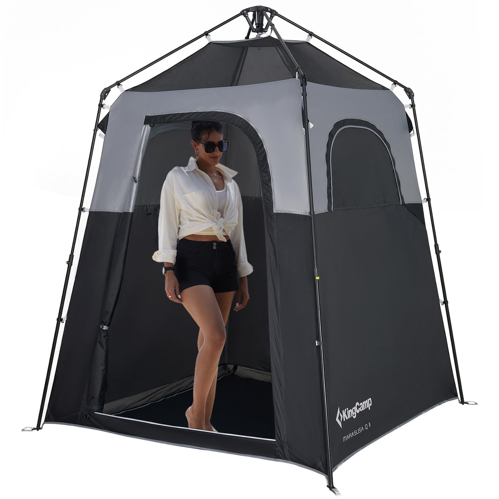 KingCamp 着替えテント非常用トイレ簡易シャワールーム更衣室ビーチ