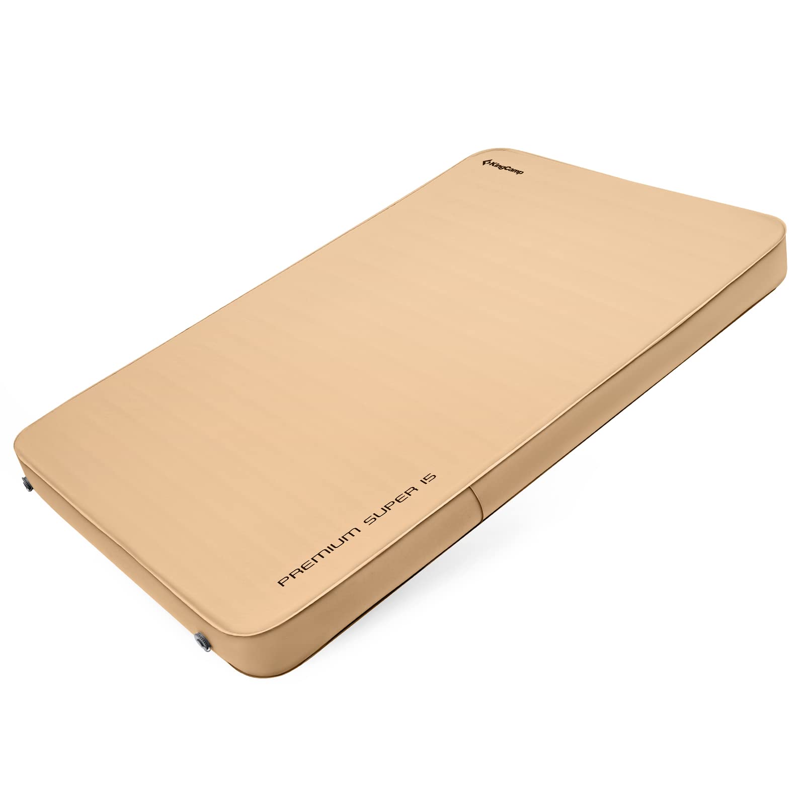 KingCamp Premium Super 15 インフレータブルマット KingCamp Double Self-inflateble Pad R Value 11 – BRoadout