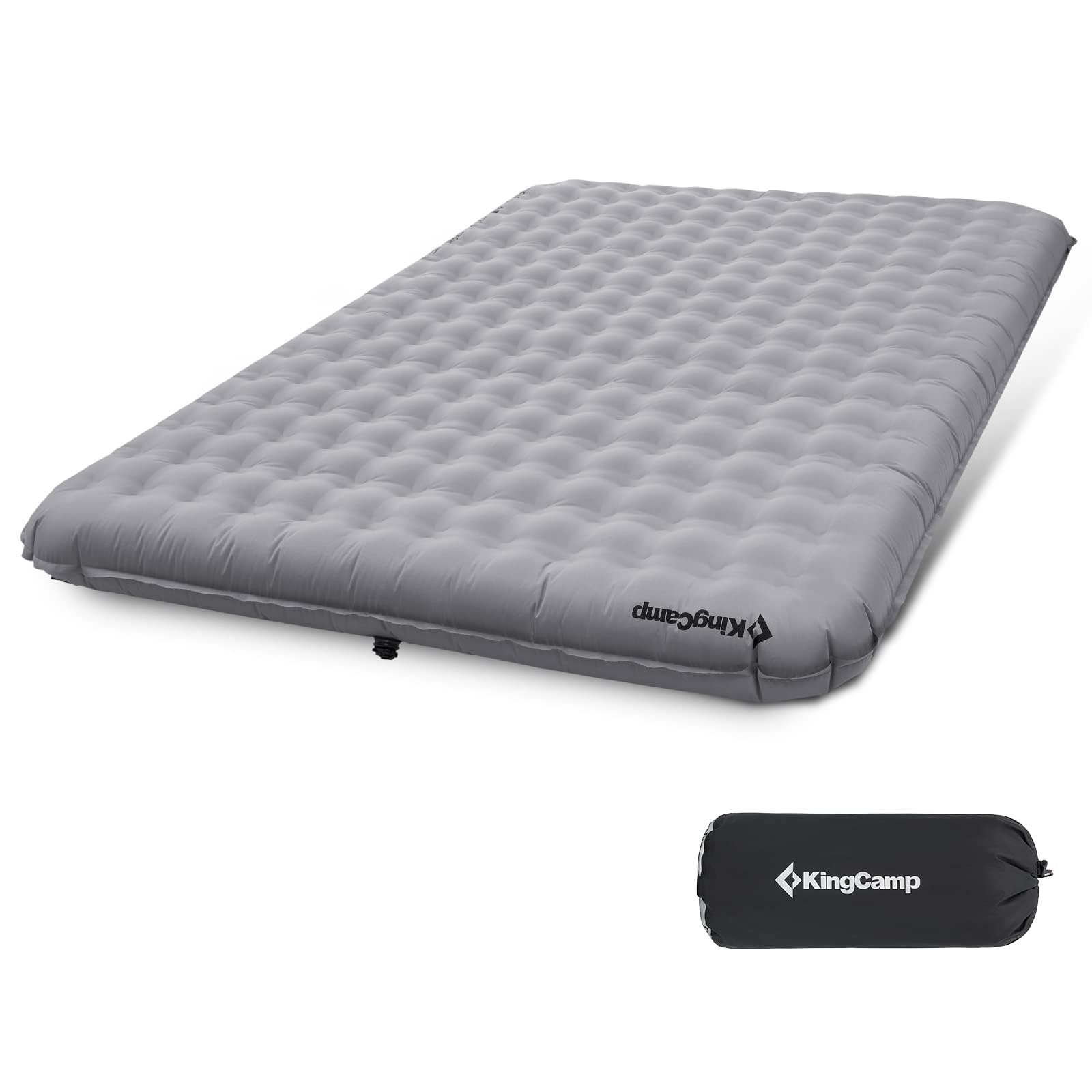 KingCamp キャンピング用寝マット2人用厚さ15cmダブルエアマットレス