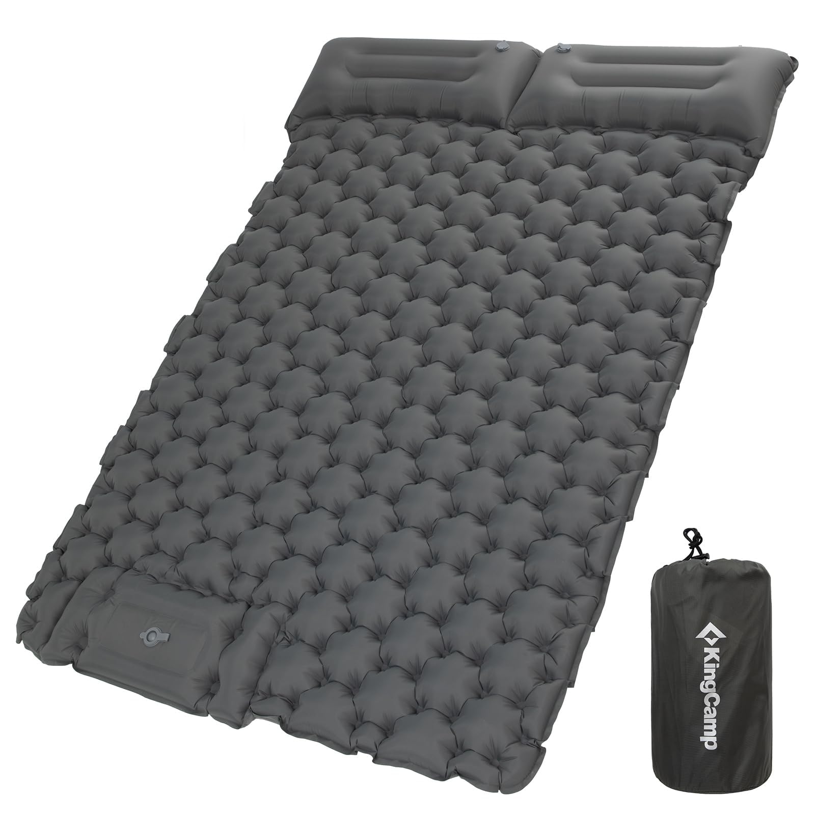 2人用　エアマット　KingCamp KingCamp 二人用キャンプエアマットインフレータブルパッド