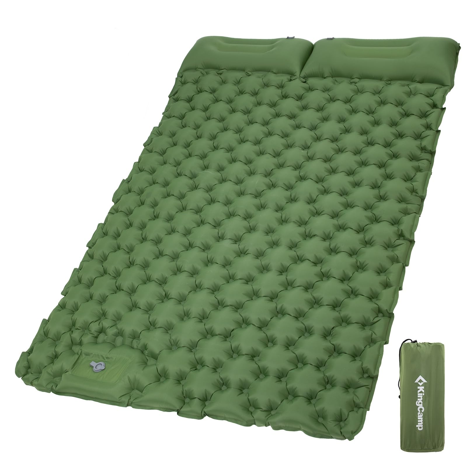 KingCamp 無限連結可能 足踏み式 キャンプ マット KM2441