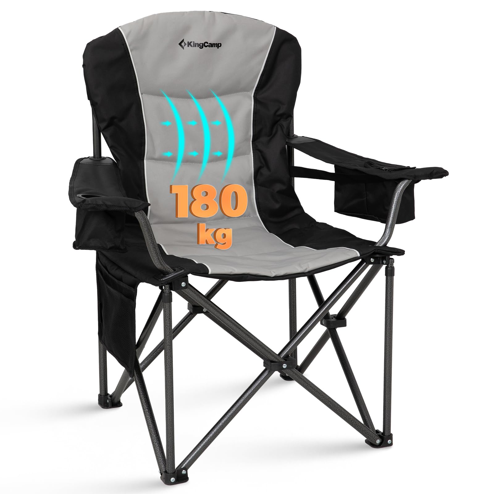 KingCamp キャンプチェアハイバック折りたたみ椅子 – kingcampoutdoor