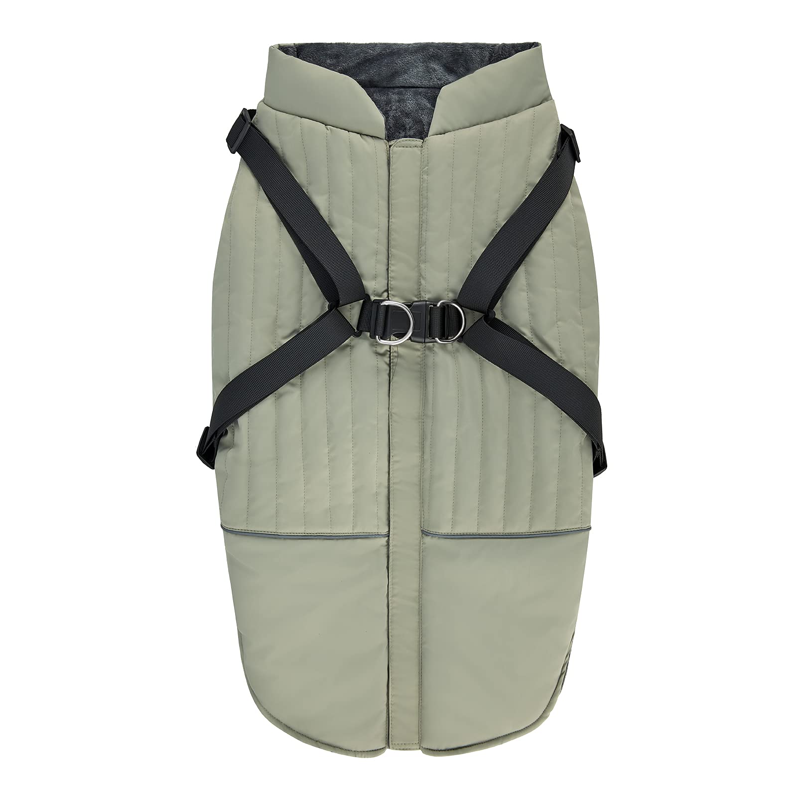 KingCamp 犬服犬用コート暖かいドッグウェア防寒着脱簡単