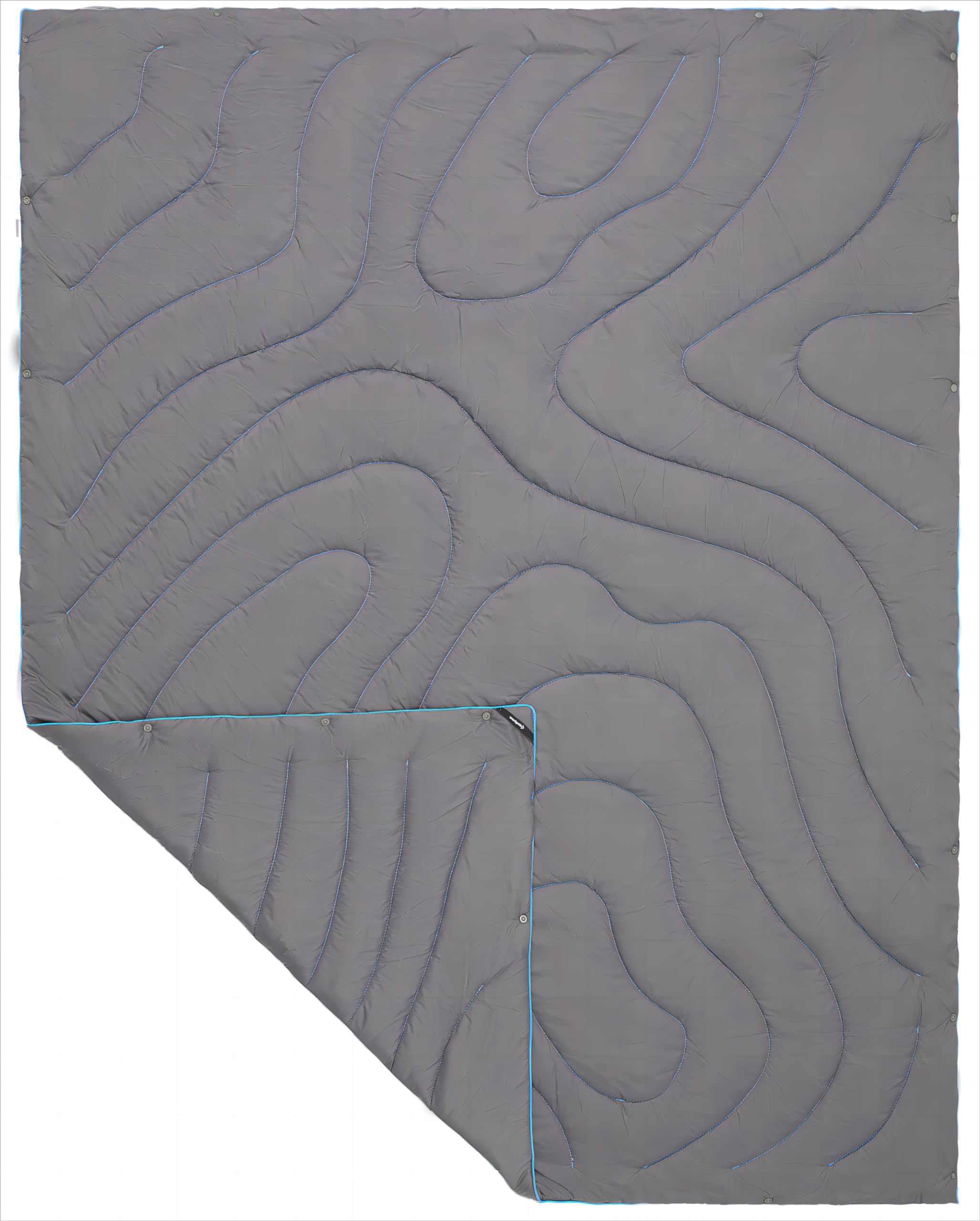 KingCamp キャンプ用ブランケットマルチブランケット大判超軽量スナップボタン付き