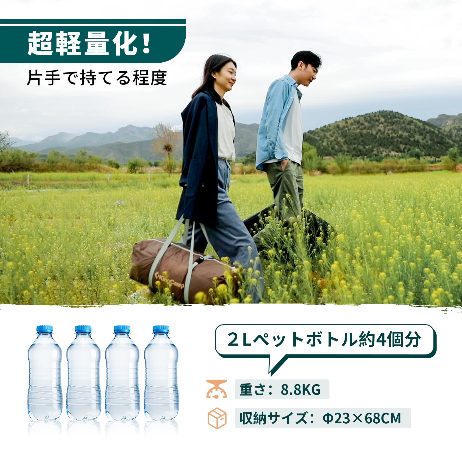 【期間限定半額】ANIZO（アニゾウ）S 320 KT2210 ＆グランドシート　セット