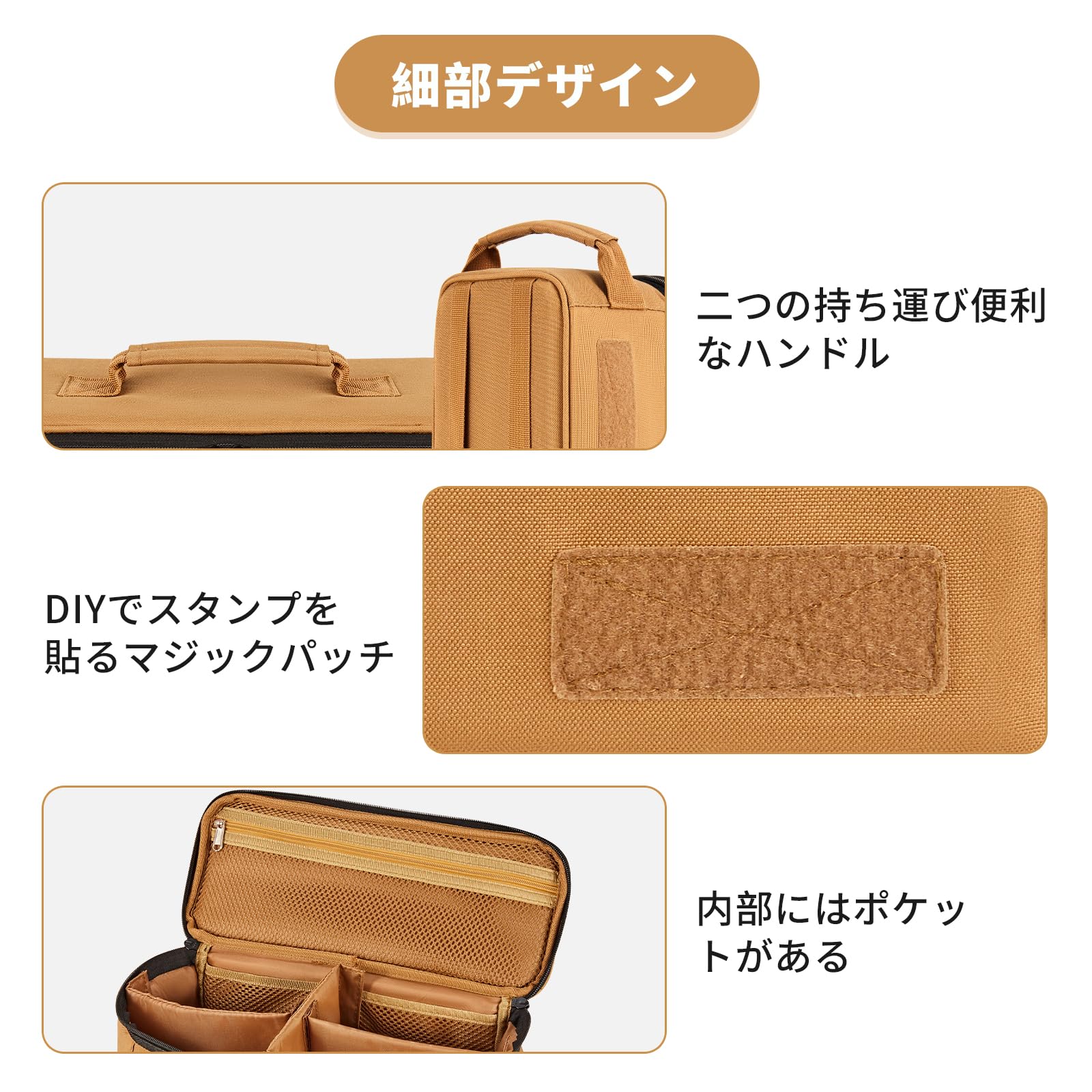 KingCamp ペグケース調味料入れキャンプカトリーケース6.5L ツールケース