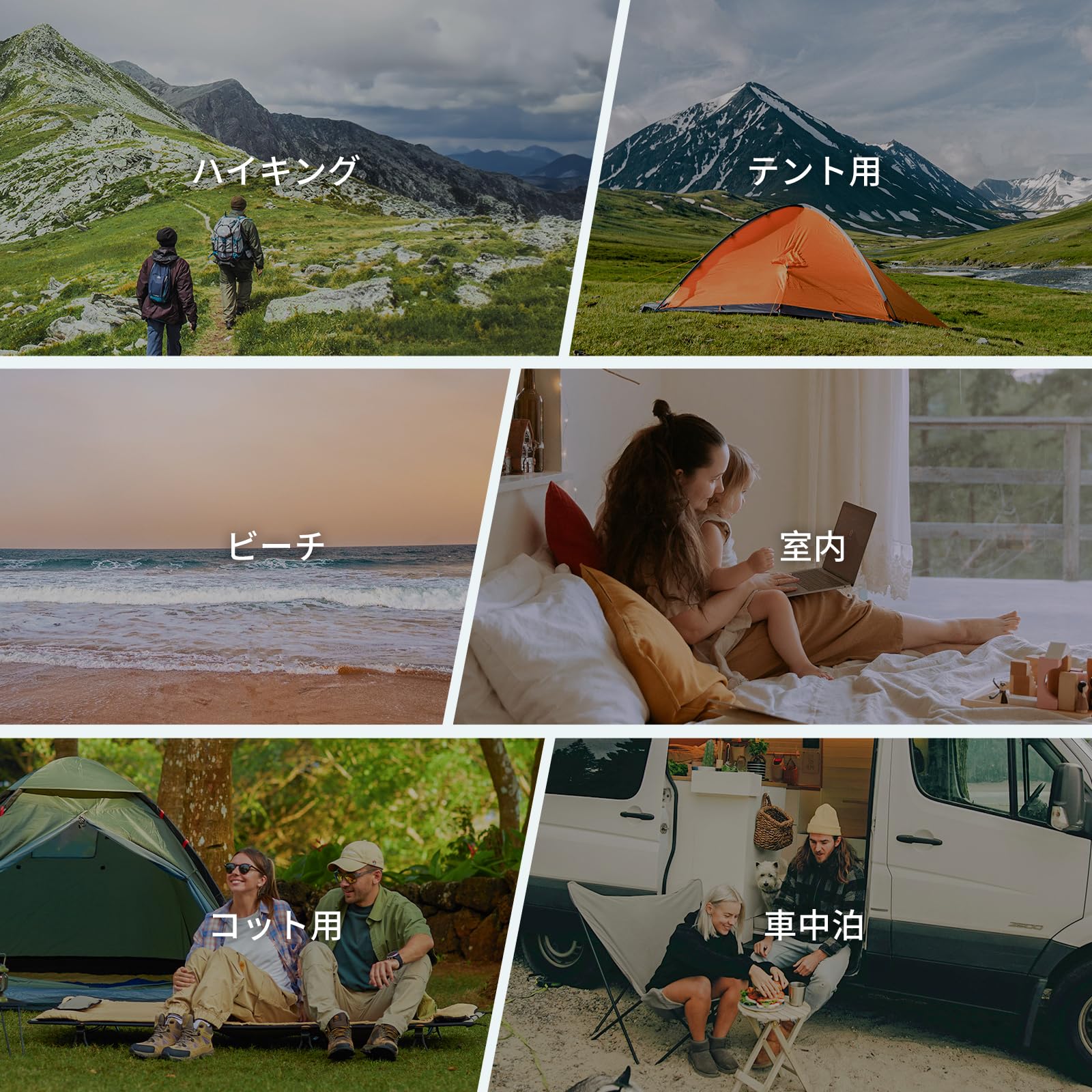 KingCamp超軽量快適シングルクッションメモリーフォーム寝床マット