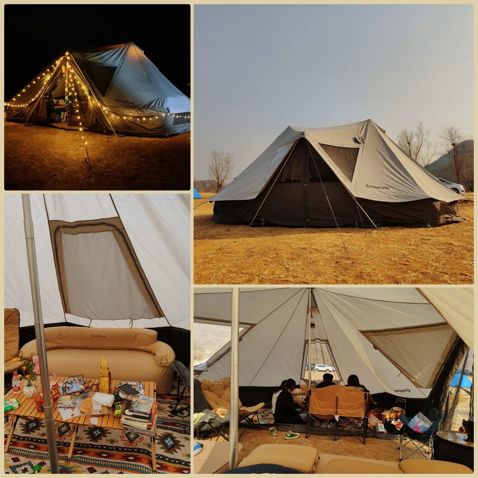 グランピングテント 改良版新登場 KT2401