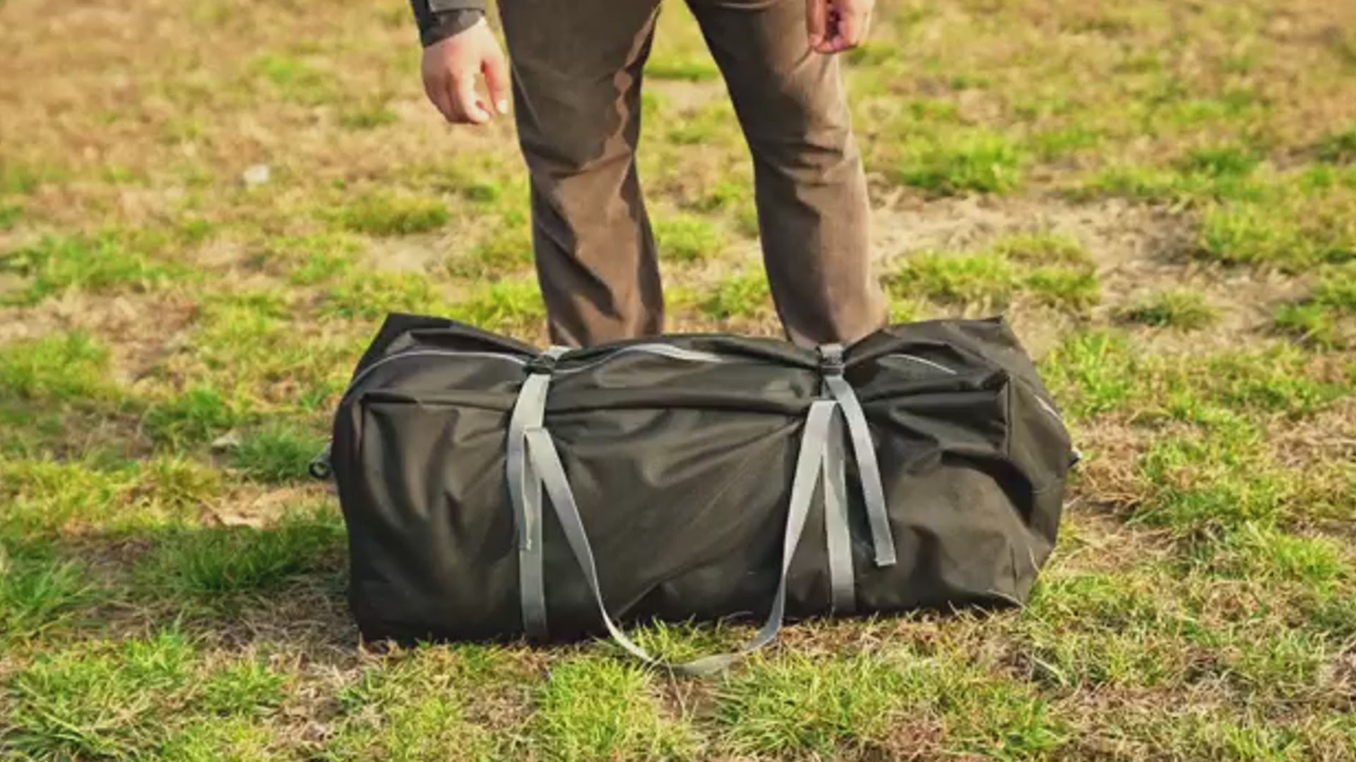 KINGCAMP ロッジ型テントポリコットン2-4人用 テント フレーム厚1.2mmに強化】【2025 NEW】KingCamp ロッジ型テントポリ