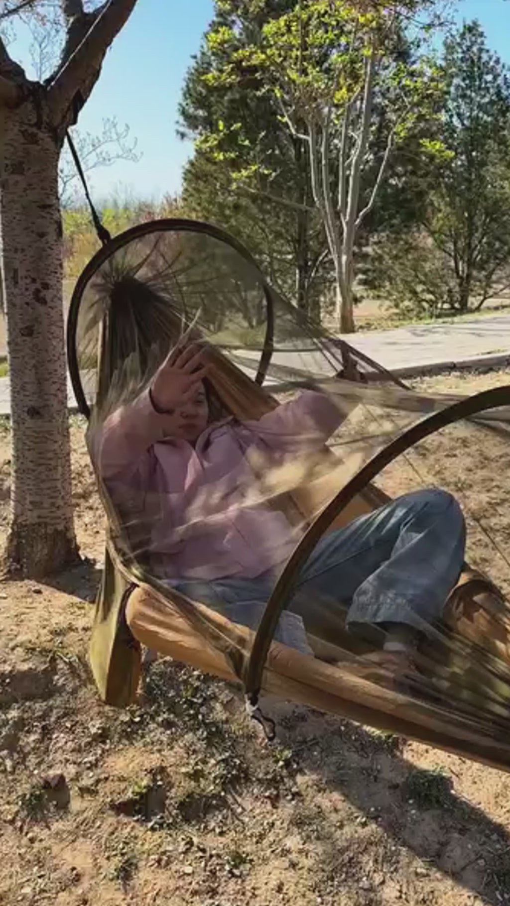 2026 NEW】KingCamp MosqShield Hammock 蚊帳付きハンモック ダブル