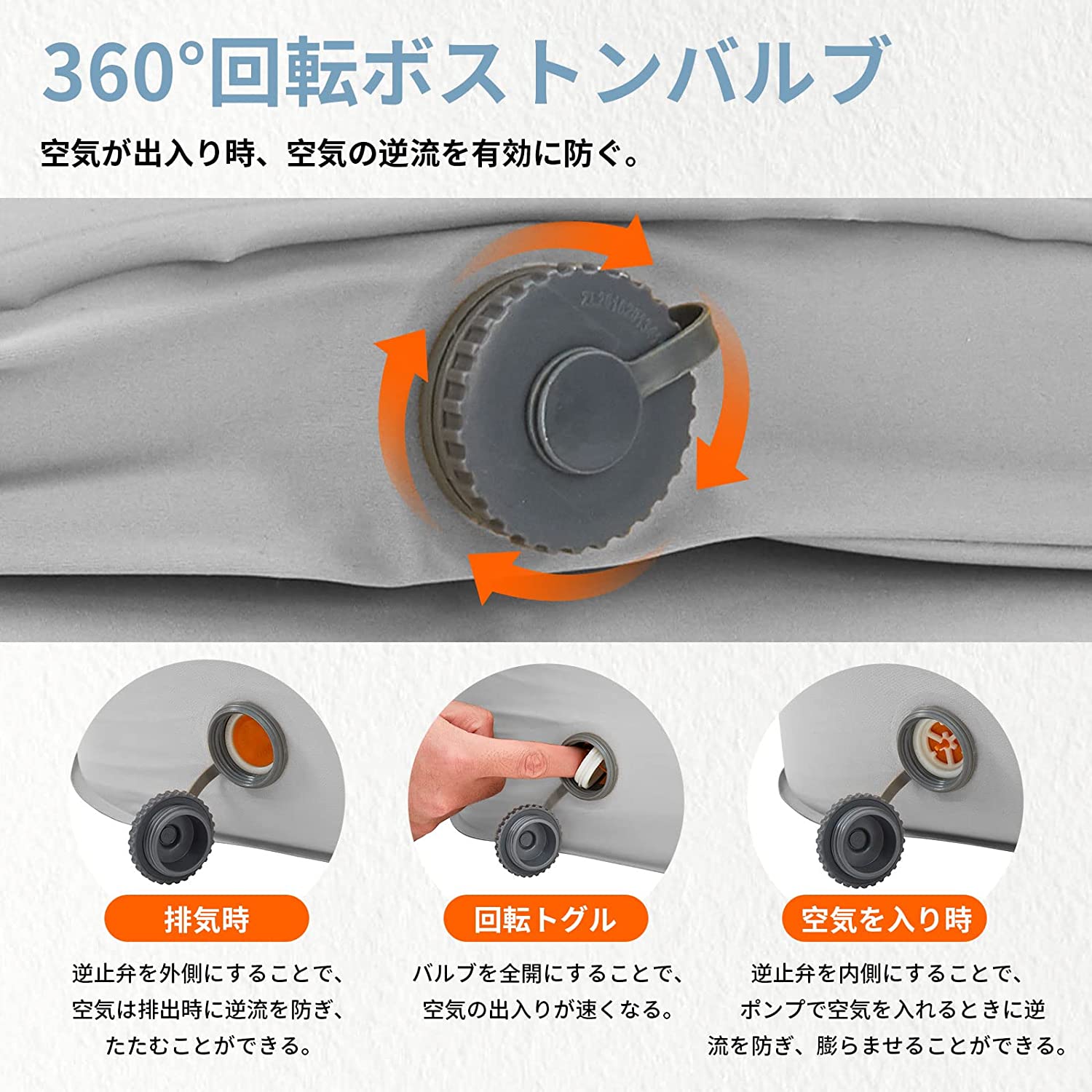 KingCamp シングル エアーマット KM2001