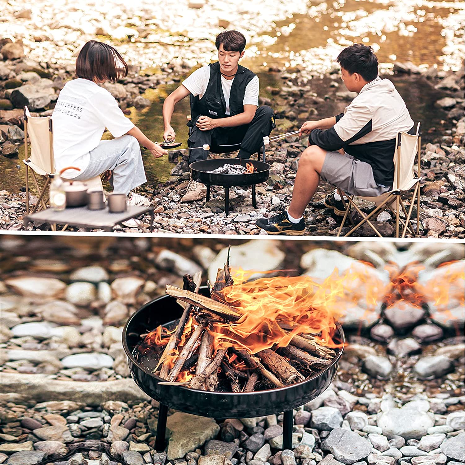 KingCamp ファイヤーピット 焚き火台 KA2317