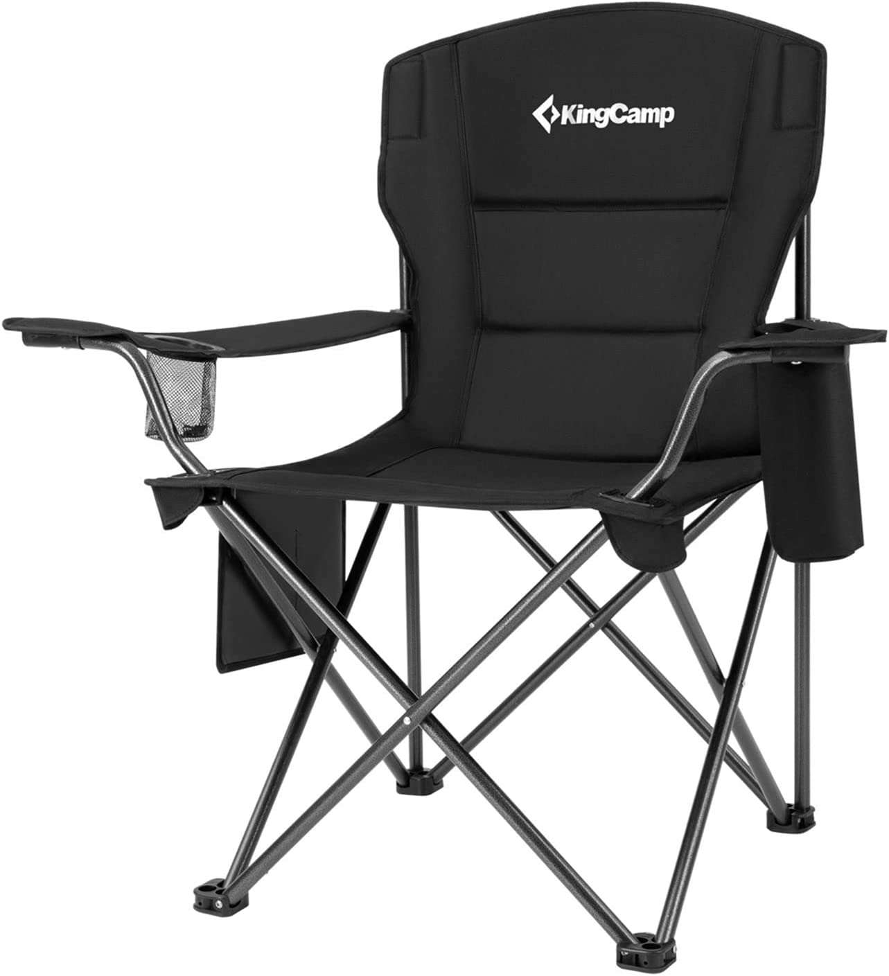 KingCamp アウトドアチェアコットン入り折りたたみキャンプ椅子