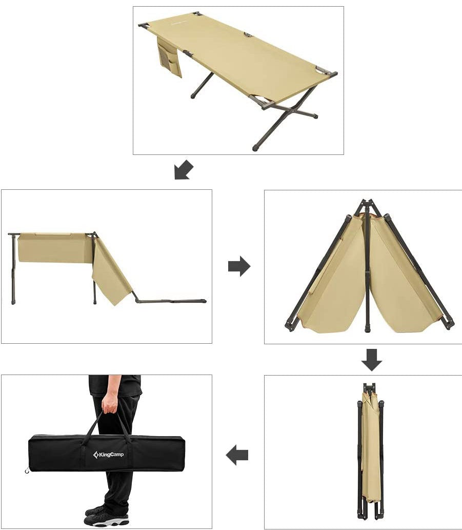 キャンプコット 205x75x46cm KC2011