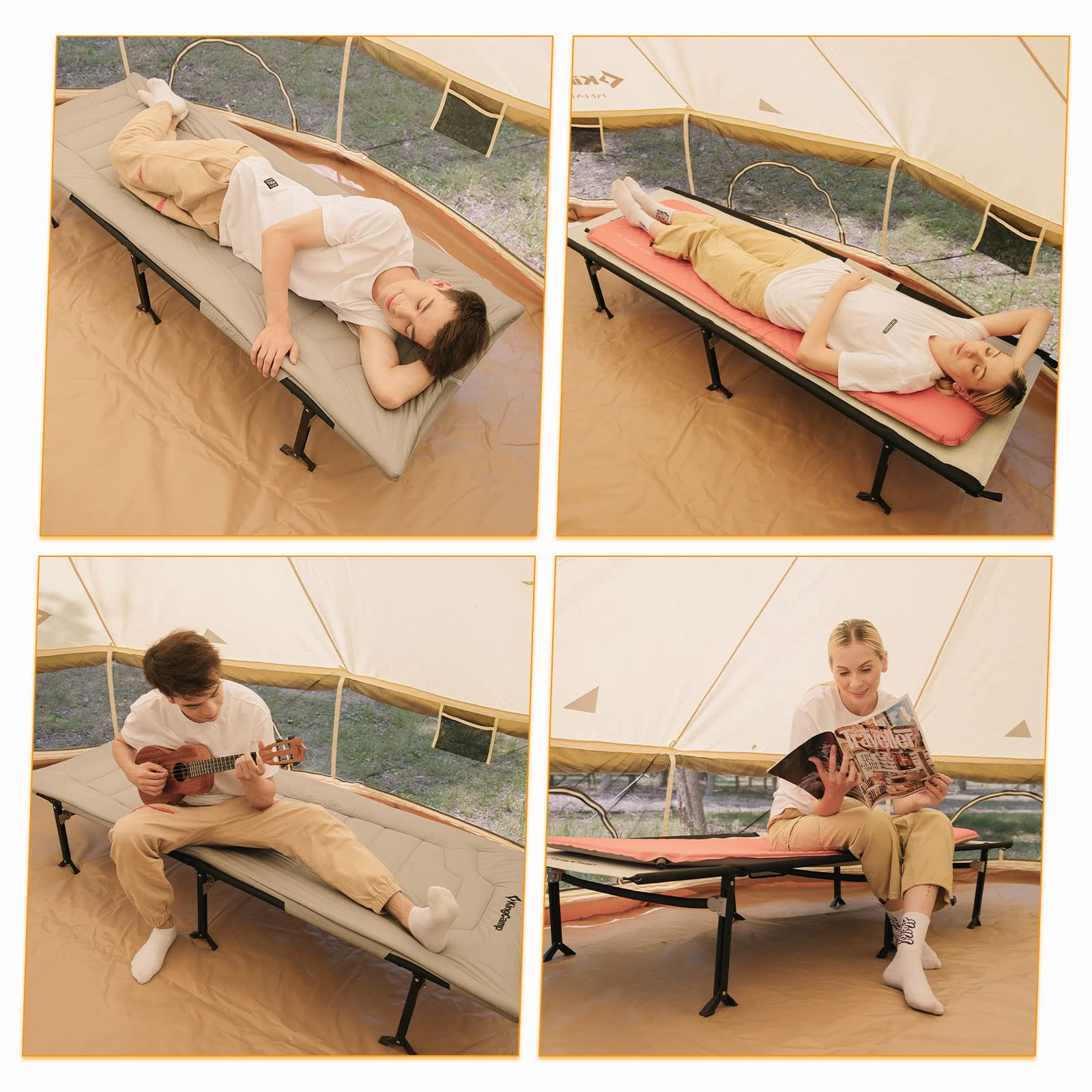 コット 203cm×72cm×35cm KC2205